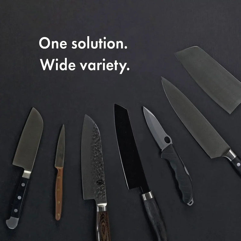 Rolling knife sharpener kit contents