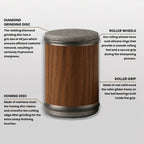 Rolling knife sharpener product view